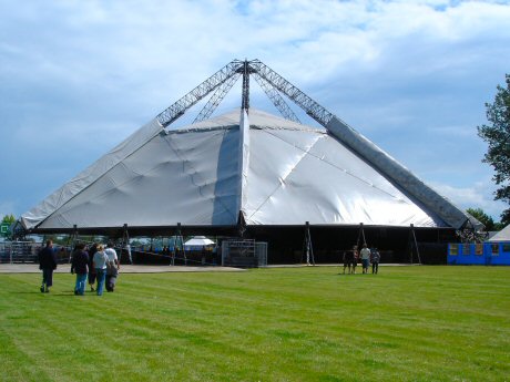 Pyramid Marquee by Bart Claeys